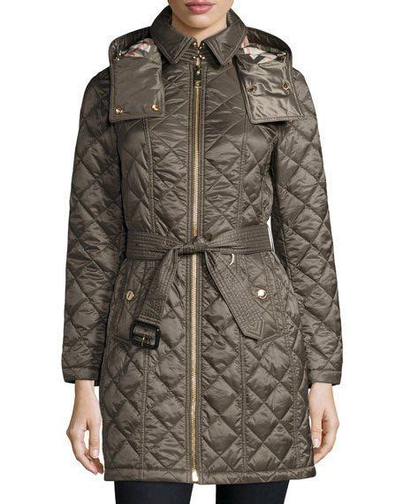 burberry baughton quilted coat outfit|Burberry coats for women.